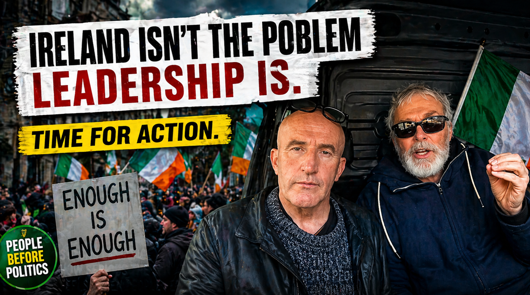 Time for Action” – Retired Garda Calls Out Irish Government as Protests Grow
